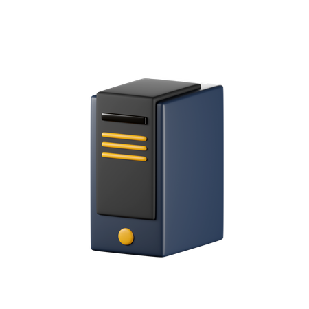 Pc Tower  3D Icon
