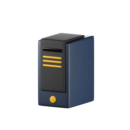 PERSONAL COMPUTER 3 D RENDER ISOLATED IMAGES 3D Icon