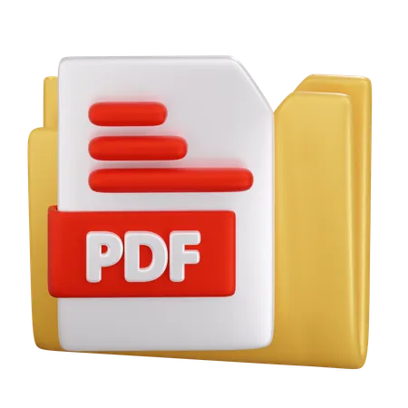 Pdf  3D Icon