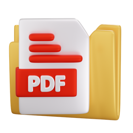 Pdf  3D Icon