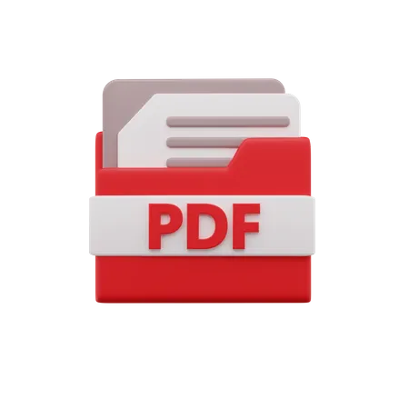 Pdf File  3D Icon