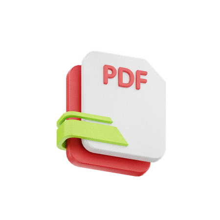 Pdf File  3D Icon