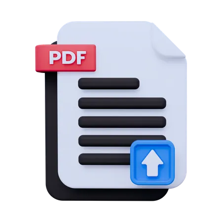 Fichier de téléchargement PDF  3D Icon