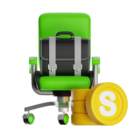 Revenus du PDG  3D Icon