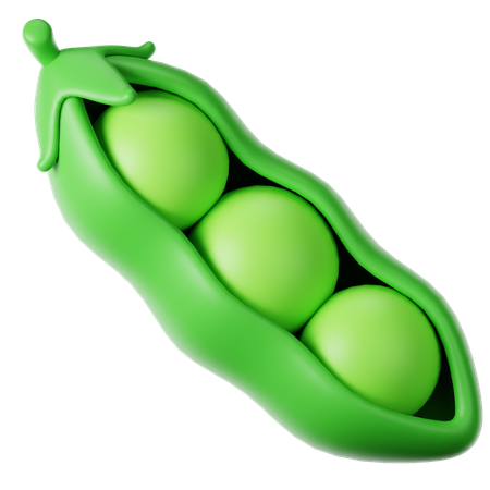Pea  3D Icon