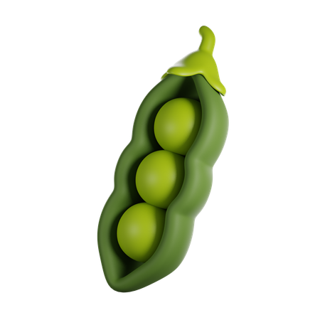 Pea  3D Icon