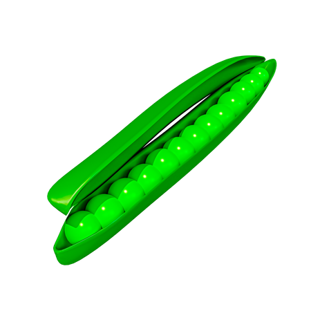 Pea  3D Icon