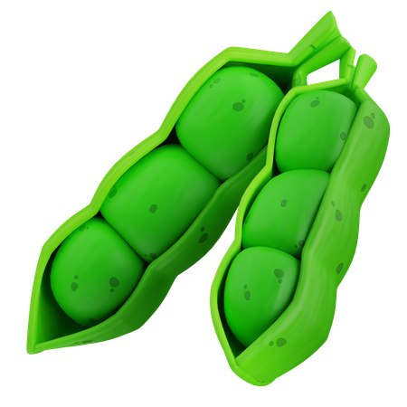 Pea  3D Icon