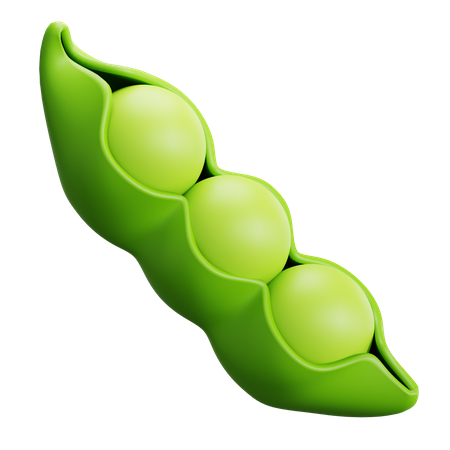 Pea  3D Icon