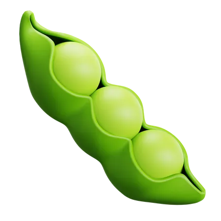 Pea  3D Icon