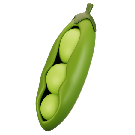 Pea  3D Icon