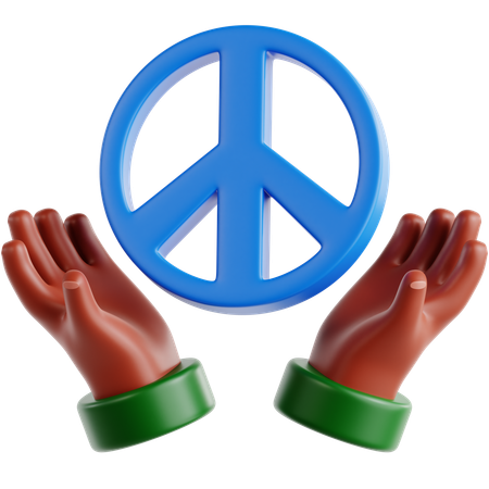 Peace  3D Icon