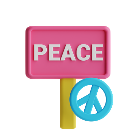 Peace 3D Icon