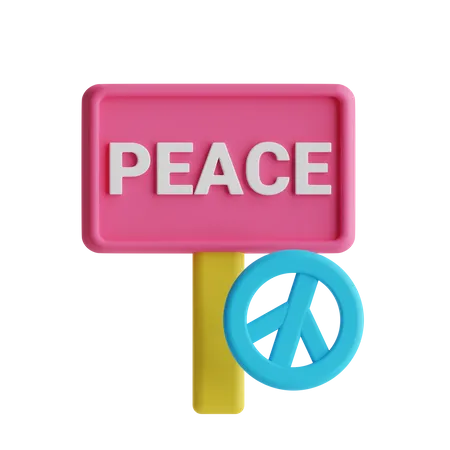 Peace  3D Icon