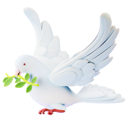 Peace Dove  3D Icon