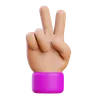 Peace Hand Gesture