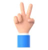 Peace Hand Gesture