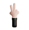 Peace Hand Gesture