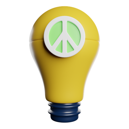 평화 사상  3D Icon