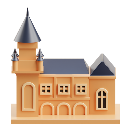 Peace palace  3D Icon