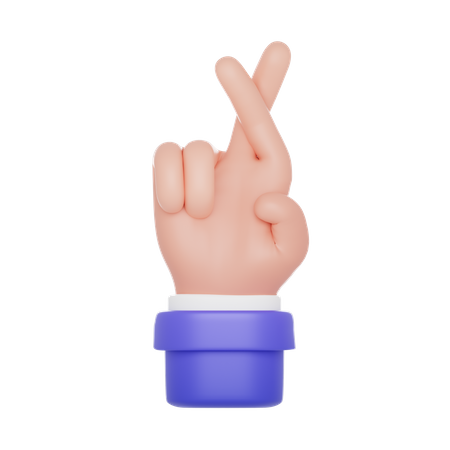 Peace Sign Hand Gesture  3D Icon