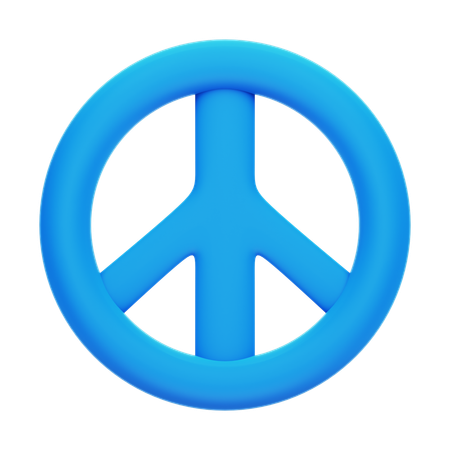 Peace Symbol  3D Icon