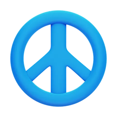Peace Symbol  3D Icon