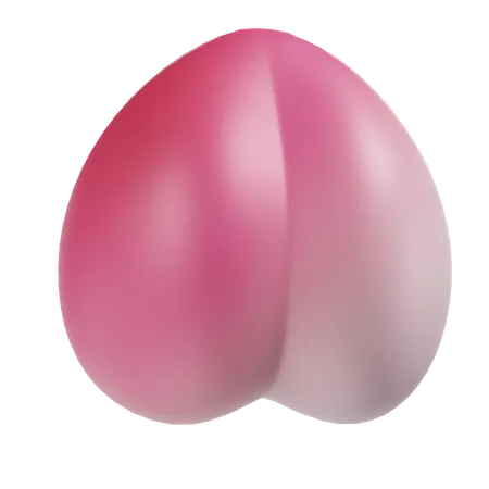 Peach  3D Icon