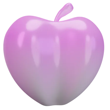 Peach  3D Icon