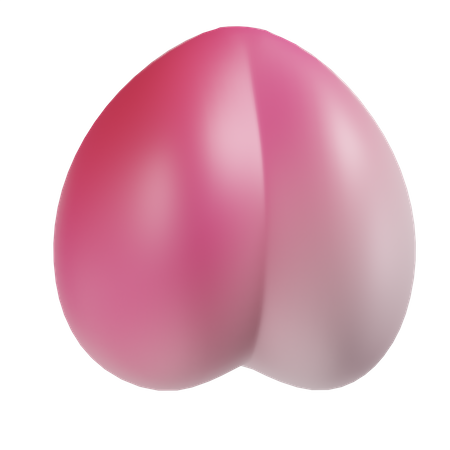 Peach 3D Icon