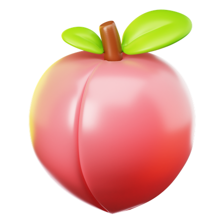 Peaches  3D Icon
