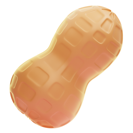 땅콩  3D Icon