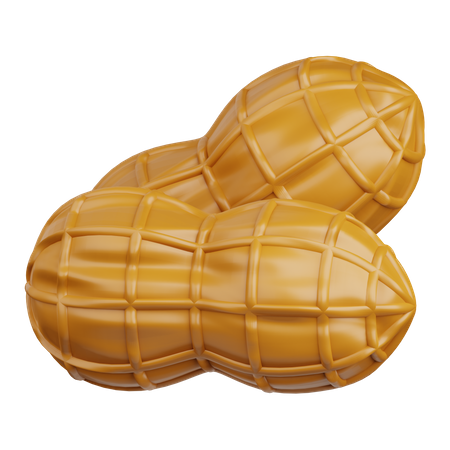 Peanut  3D Icon