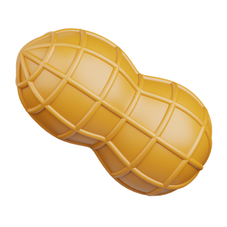 Peanut  3D Icon