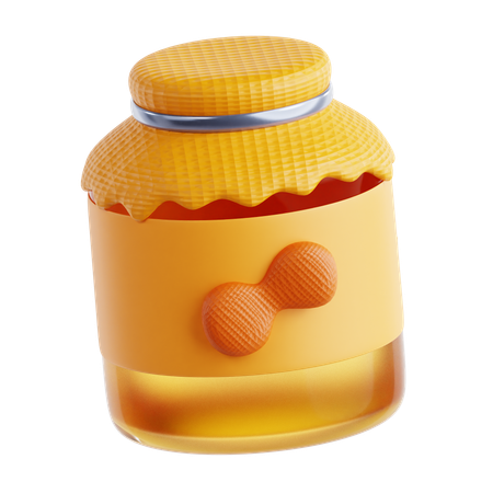 Peanut Butter  3D Icon