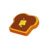 peanut-butter emoji 3d