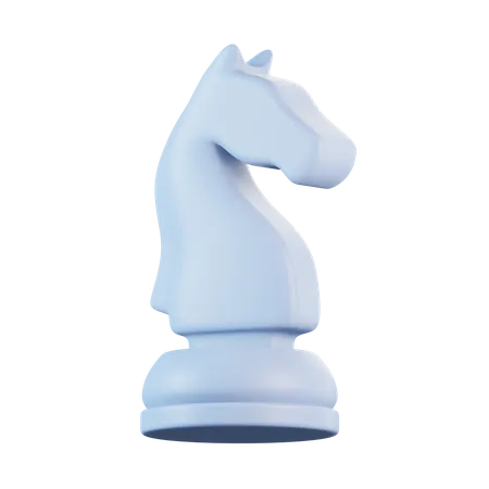 Peão de xadrez do cavaleiro  3D Icon