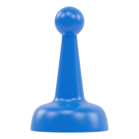 Peão de jogo de tabuleiro  3D Icon