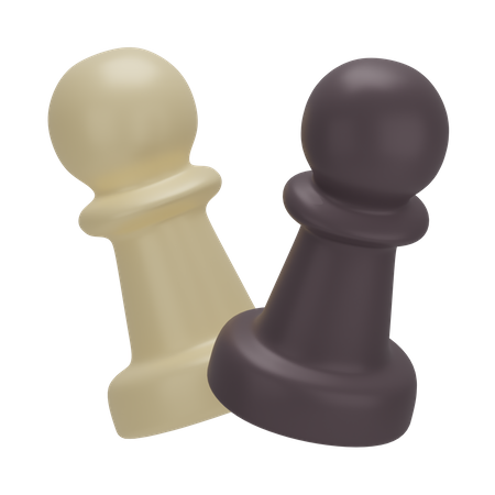 Peão de xadrez  3D Icon