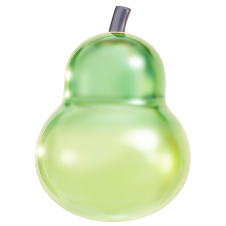 Pear  3D Icon