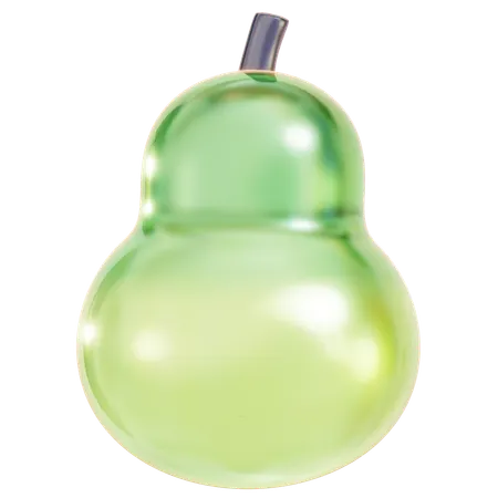 Pear  3D Icon