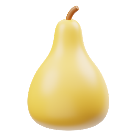 Pear  3D Icon