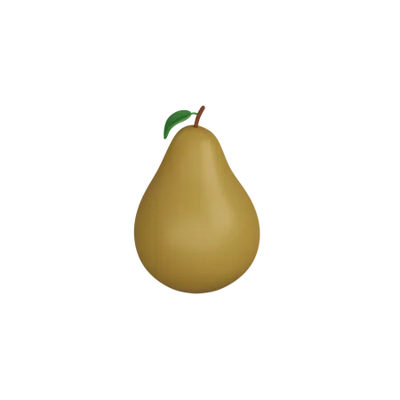 Pear  3D Icon