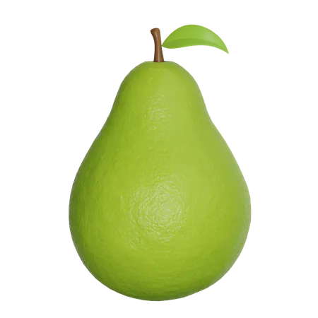 Pear  3D Icon