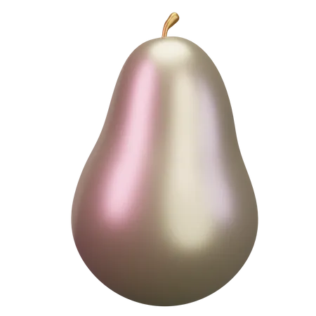 Pear  3D Icon