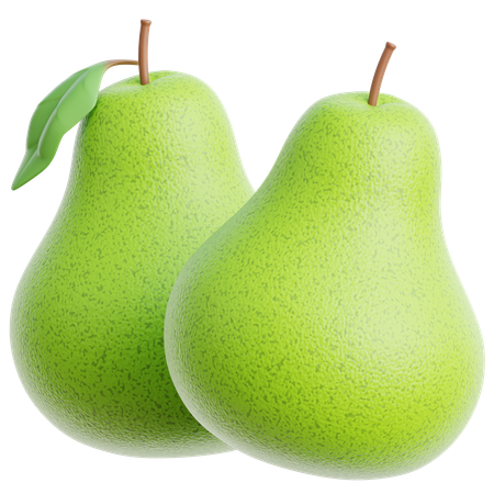 Pear  3D Icon