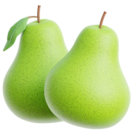 Pear  3D Icon