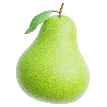 Pear  3D Icon