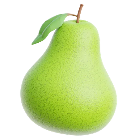Pear  3D Icon