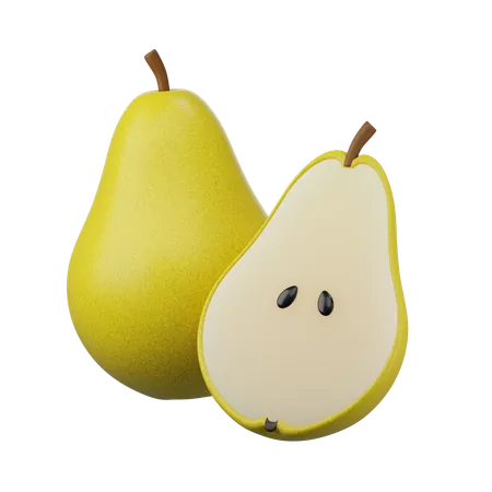 Pear 3d icon  3D Icon